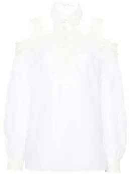 Ermanno Scervino: Блуза с растительным принтом 