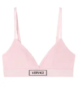 Versace: Светлый бюстгальтер 