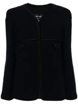 CHANEL Pre-Owned: Твидовая куртка 