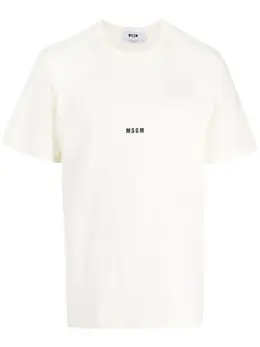 MSGM: Футболка с принтом 