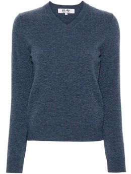Comme Des Garçons Play: Свитер  Heart из шерсти