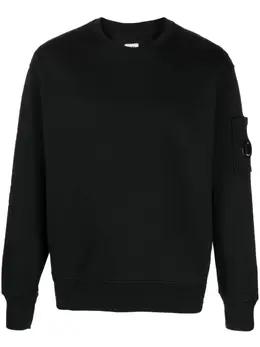 C.P. Company: Хлопковый свитшот  Lens