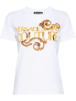 Versace Jeans Couture: Футболка с принтом 