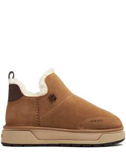 AMIRI: Коричневые ботинки 