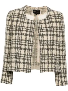 Comme Des Garçons Pre-Owned: Твидовая куртка 