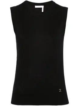 Chloé: Топ без рукава 