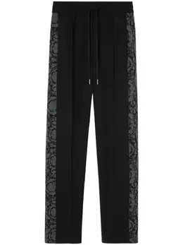 Versace: Жаккардовые брюки  Barocco