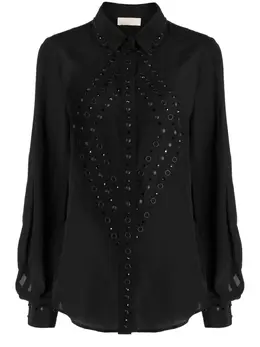 Elie Saab: Шёлковая рубашка 