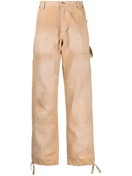RHUDE: Коричневые брюки 