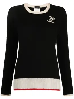 CHANEL Pre-Owned: Кашемировый свитер 