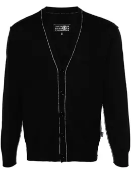 MM6 Maison Margiela: Трикотажный кардиган 