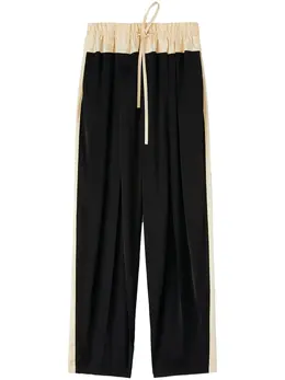 Jil Sander: Прямые брюки  Drawstring