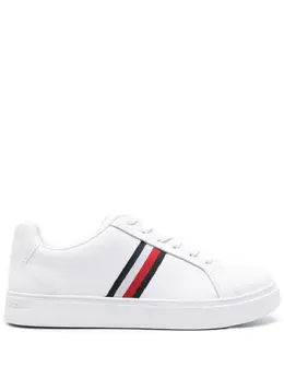 Tommy Hilfiger: Белые кроссовки  Essential