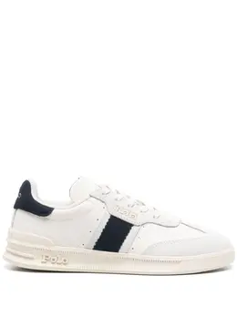 Polo Ralph Lauren: Белые кроссовки 