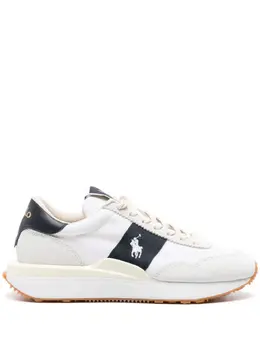 Polo Ralph Lauren: Белые кроссовки 