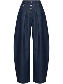 Jacquemus: Синие джинсы 