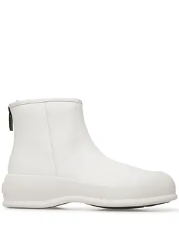 Bally: Белые ботинки 
