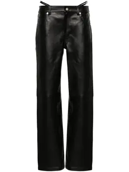 Alexander Wang: Кожаные брюки 