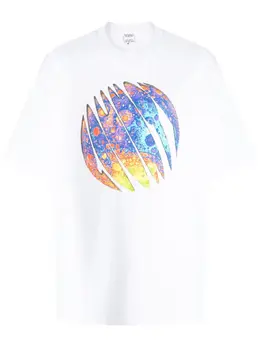 Marcelo Burlon County of Milan: Хлопковая футболка 