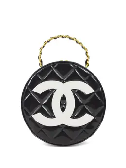 CHANEL Pre-Owned: Чёрная сумка 