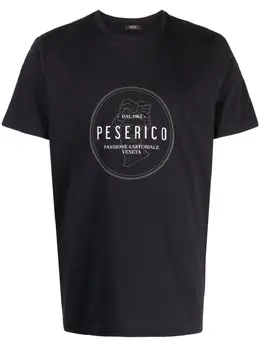 Peserico: Футболка с принтом 