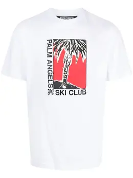 Palm Angels: Хлопковая футболка 