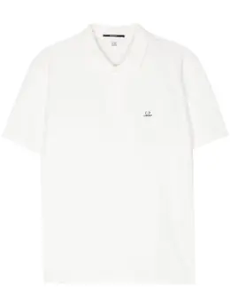 C.P. Company: Белое поло 