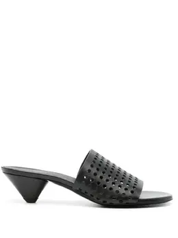 Proenza Schouler: Чёрные сандалии 