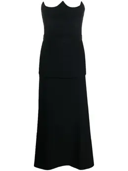 Alexander McQueen: Платье с корсетом 