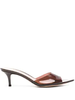 Gianvito Rossi: Коричневые сандалии  Elle
