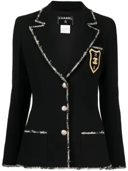 CHANEL Pre-Owned: Жакет из шерсти 