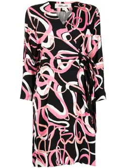DVF Diane von Furstenberg: Платье с запахом 