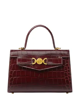 Versace: Коричневая сумка-шоппер 