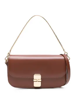 A.P.C.: Коричневый клатч  Grace
