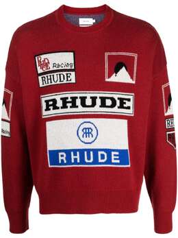 RHUDE: Трикотажный свитер 