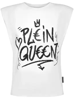 Philipp Plein: Футболка со стразами 
