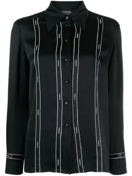 CHANEL Pre-Owned: Рубашка на пуговицах 