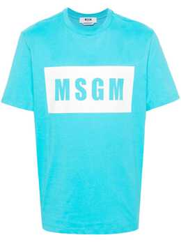 MSGM: Футболка с принтом 