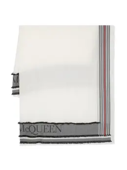 Alexander McQueen: Белый шарф 
