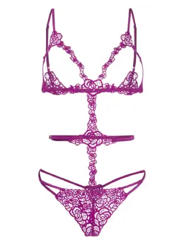 Fleur Du Mal: Фиолетовый боди 