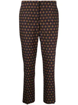 Prada Pre-Owned: Брюки с принтом 