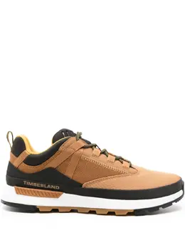 Timberland: Коричневые кроссовки 