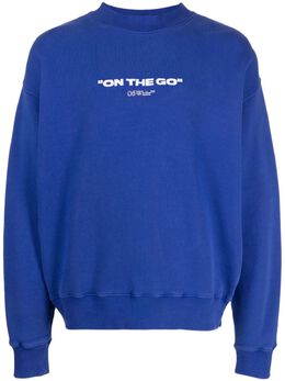 Off-White: Хлопковый свитшот 