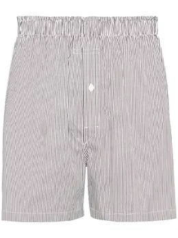Maison Margiela: Шорты в полоску 