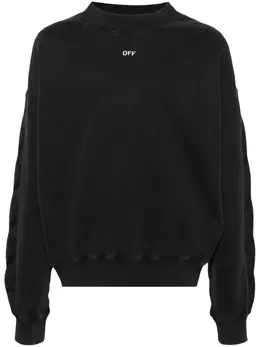 Off-White: Хлопковый свитшот 