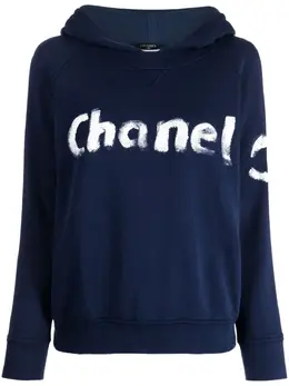 CHANEL Pre-Owned: Толстовка с принтом 