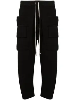 Rick Owens DRKSHDW: Чёрные брюки  Creatch