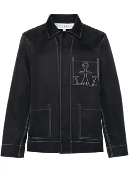 JW Anderson: Чёрная рубашка  Anchor