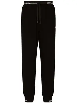 Dolce & Gabbana: Чёрные брюки 