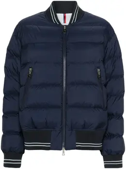 Moncler: Синяя куртка 